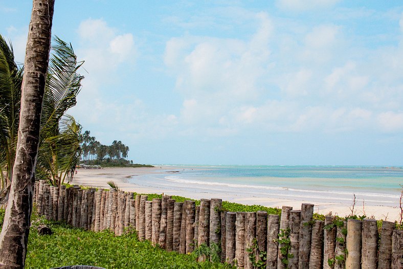 Casa AWA - Milagres com Piscina à Beira-Mar